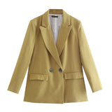Callista | Elegant Double-Breasted Blazer for Women