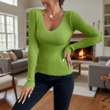Alina | Slim-Fit Knit Sweater for Women