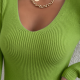 Alina | Slim-Fit Knit Sweater for Women