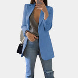 Zara | Elegant Longline Slim-Fit Blazer for Women