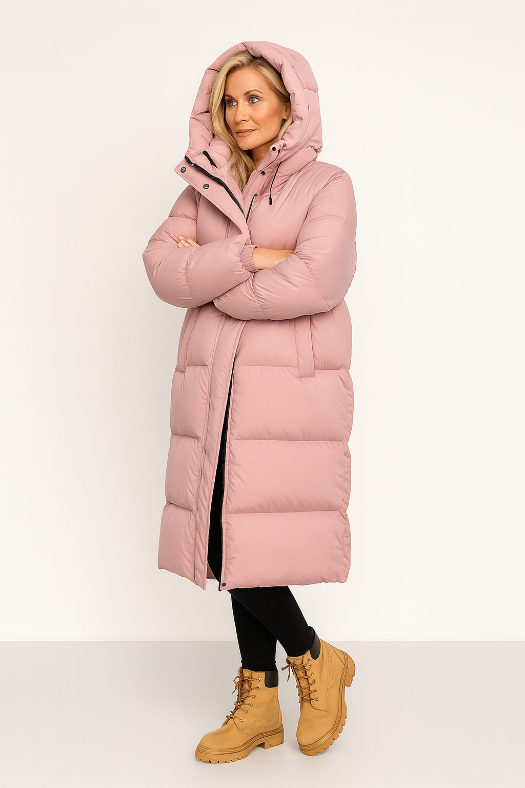 Alexandra | Women's Long Hooded Puffer Winter Coat