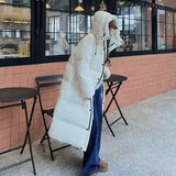 Alexandra | Women's Long Hooded Puffer Winter Coat