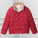 Yelena | Women’s Quilted Jacket with Arched Quilting