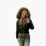 Maren | Tailored Quilted Jacket with Hood