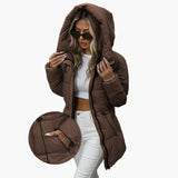 Maren | Tailored Quilted Jacket with Hood