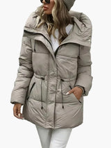Maren | Tailored Quilted Jacket with Hood