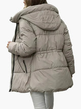 Maren | Tailored Quilted Jacket with Hood