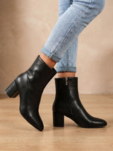 Ximena | Women’s Ankle Boots with Block Heel
