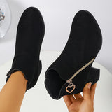 Lena | Women’s Ankle Boots with Block Heel