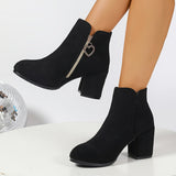 Lena | Women’s Ankle Boots with Block Heel