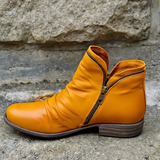 Phoebe | Ankle Boots with Side Zipper