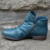 Phoebe | Ankle Boots with Side Zipper