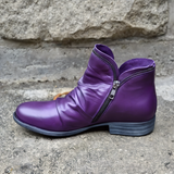 Phoebe | Ankle Boots with Side Zipper