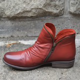 Phoebe | Ankle Boots with Side Zipper