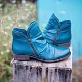 Phoebe | Ankle Boots with Side Zipper