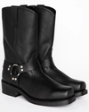 Omar | Men’s Harness Boots with Decorative Metal Studs