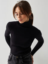 Vesper | Elegant Ribbed Turtleneck Sweater