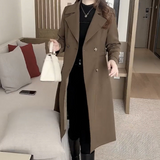 Camille | Women's Belted Double-Breasted Trench Coat
