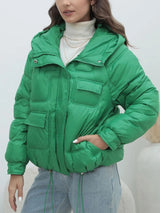 Valentina | Thick Warm-Lined Winter Puffer Jacket with Hood