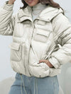 Valentina | Thick Warm-Lined Winter Puffer Jacket with Hood