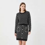 Diana | Women’s Elegant Sweater and Skirt Set
