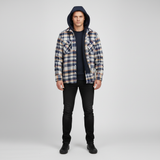 Zelda | Warm Plaid Button-Up Jacket for Men