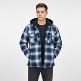 Zelda | Warm Plaid Button-Up Jacket for Men