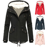 Ursula | Women's Warm Water-Repellent Winter Parka with Hood