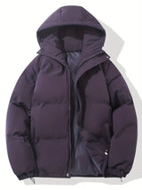 Adelaide | Men’s Quilted Winter Jacket with Integrated Hood