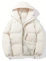 Adelaide | Men’s Quilted Winter Jacket with Integrated Hood