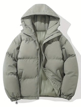 Adelaide | Men’s Quilted Winter Jacket with Integrated Hood