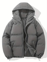 Adelaide | Men’s Quilted Winter Jacket with Integrated Hood