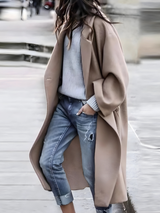 Paige | Oversized Coat with Open Front