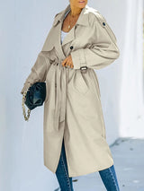 Talia | Premium Long Trench Coat for Women