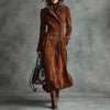 Vivienne | Long Double-Breasted Trench Coat for Women