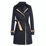 Camila | Elegant Buttoned Trench Coat for Women