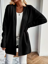 Amelia | Women's Relaxed Open Front Knit Cardigan