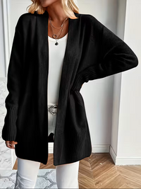 Amelia | Women's Relaxed Open Front Knit Cardigan