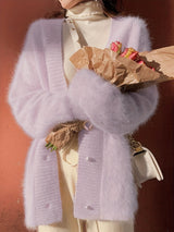 Elena | Women's Soft Open-Front Knit Cardigan