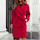 Xenia | Elegant Belted Trench Coat for Women