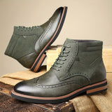 Roland | Classic Wingtip Ankle Boots