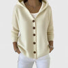 Amanda | Women's Hooded Button-Front Knit Cardigan
