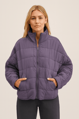 Emilia | Lightweight Compact Zip Puffer Jacket