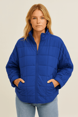 Emilia | Lightweight Compact Zip Puffer Jacket