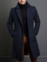 Ethan | Men's Tailored Longline Coat