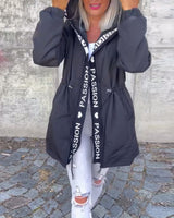 Penelope | Casual Hooded Coat with Adjustable Waist
