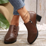 Quinn | Retro Women’s Block-Heel Shoes