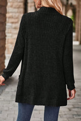 Erika | Cozy Long Cardigan with Open Front and Side Pockets
