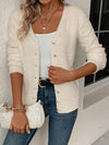 Seraphina | Warm & Soft V-Neck Cardigan with Buttons