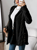 Nora | Cozy Cable-Knit Cardigan with Hood